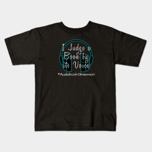 I Judge a Book by its Voice Kids T-Shirt